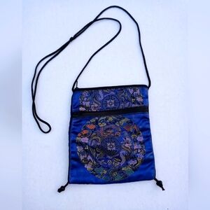Hand embroidered ladies purse.